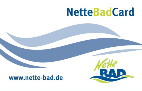 Nutzen Sie die NetteBadCard Klassik für rabattierte Eintritte im Nettebad und im Finlantis.